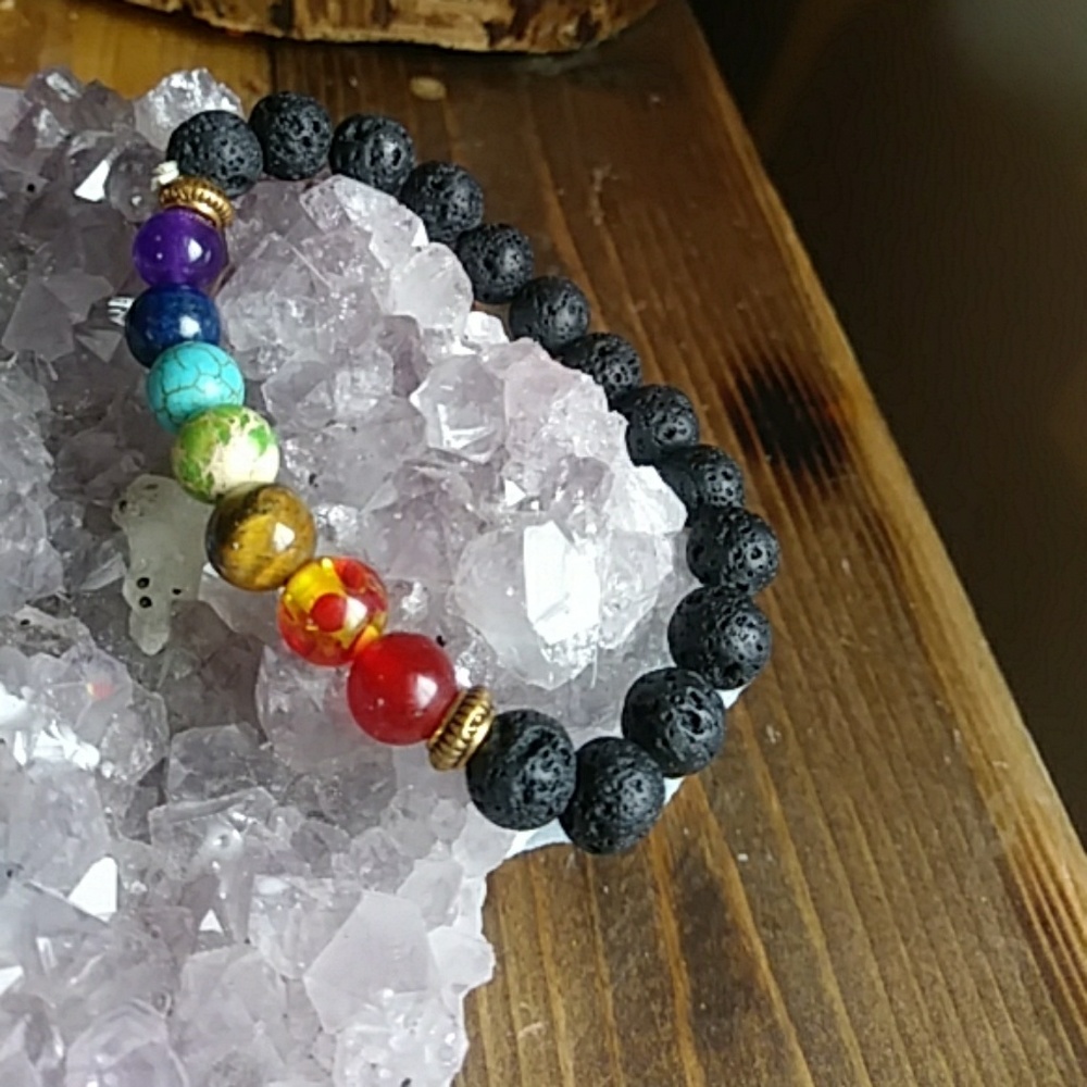 Chakra Bracelet Oil diffuser
